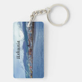 Bekende Ushuaia - Tierra del Fuego, Argentinië Sleutelhanger (achterkant)