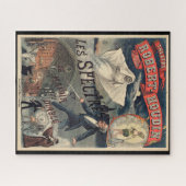 Bekende Victoriaans Magicus,  Magisch Show Legpuzzel (Horizontaal)