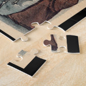 Bekende Victoriaans Magicus,  Magisch Show Legpuzzel (Zijkant)