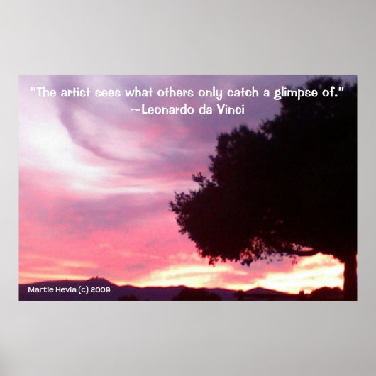 Bekende woorden: Boom - da Vinci - Poster (Voorkant)