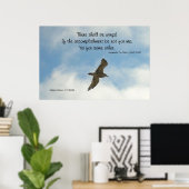 Bekende woorden: Wings - Seagull - Poster (Thuiskantoor)