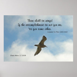 Bekende woorden: Wings - Seagull - Poster