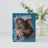 Bekendmaking Afstuderen BUDGET PHOTO Moderne klass (Staand voorkant)