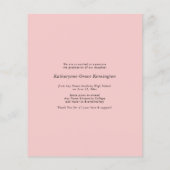 Bekendmaking begrotingsproze Folie Graduation Part (Achterkant)