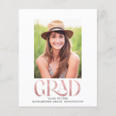 Bekendmaking begrotingsproze Folie Graduation Part (Voorkant)