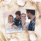 Bekendmaking budget Beach Photo Verloving