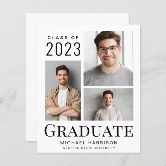 Bekendmaking budget foto Afstuderen (Voorkant / Achterkant)