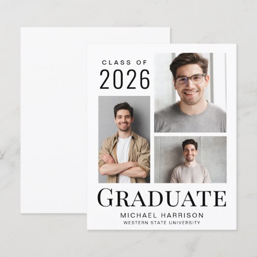 Bekendmaking budget foto Afstuderen (Voorkant / Achterkant)