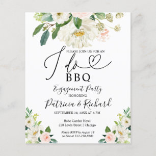 Bekendmaking budget I DO BBQ Engagement Party