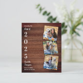Bekendmaking budget Rustic Photo Collag Afstuderen (Staand voorkant)