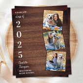 Bekendmaking budget Rustic Photo Collag Afstuderen