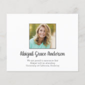 Bekendmaking BUDGET Senior Photo Afstudeerder Kaar (Achterkant)