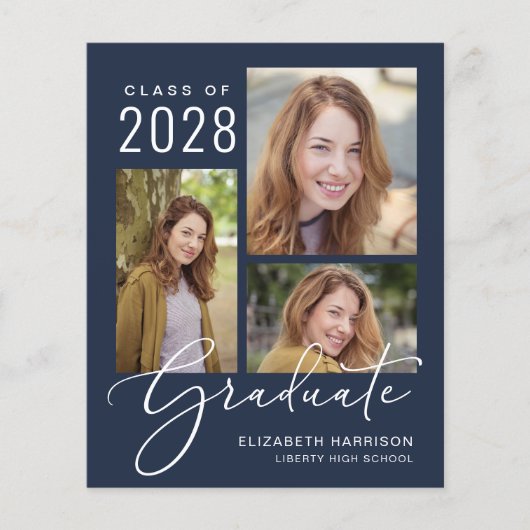 Bekendmaking budgetfotoscript blauw Afstuderen (Voorkant)