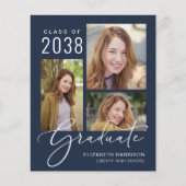 Bekendmaking budgetscript foto blauw Afstuderen (Voorkant)