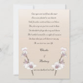 Bekendmaking Cherry Blossom elopement Aankondiging (Voorkant)