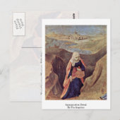 Bekendmaking door Fra Angelico Briefkaart (Voorkant / Achterkant)