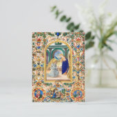 Bekendmaking kerst briefkaart (Staand voorkant)