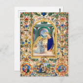 Bekendmaking kerst briefkaart (Voorkant / Achterkant)