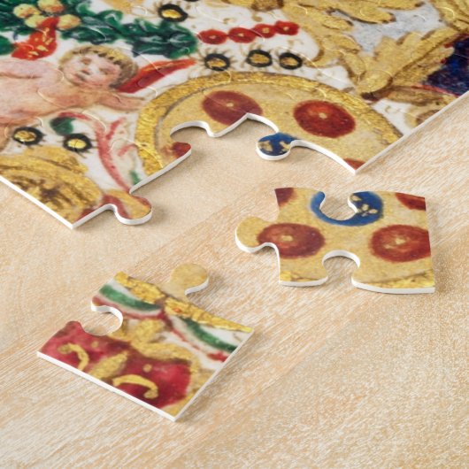 Bekendmaking kerst legpuzzel (Zijkant)