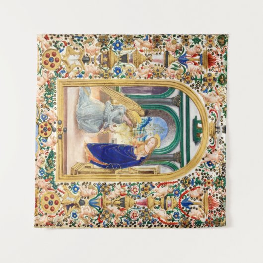 Bekendmaking kerst wandkleed (Voorkant (horizontaal))