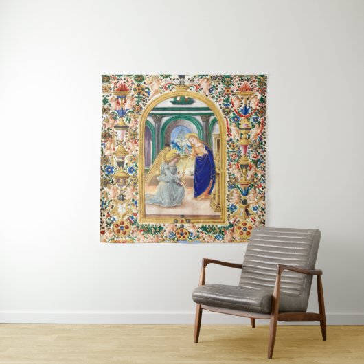 Bekendmaking kerst wandkleed (In situ)