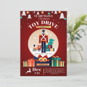 Bekendmaking kerstSpeelgoed Aankondiging (Staand voorkant)