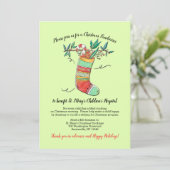 Bekendmaking met kerstbegrafenisondernemer kaart (Staand voorkant)