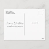 Bekendmaking met Verloving met budgetkerstkaart Feestdagenkaart (Achterkant)