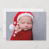 Bekendmaking Noordpoolkerstfeest Kaart (Achterkant)