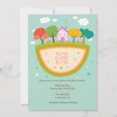 Bekendmaking thuisbeweging Cottage Aankondiging (Voorkant)