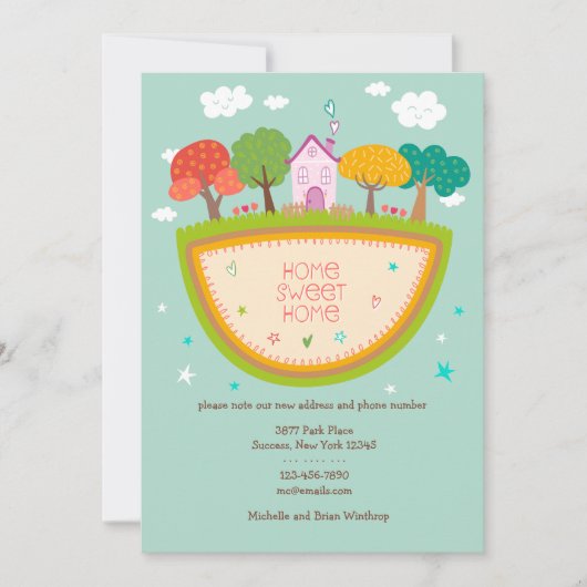 Bekendmaking thuisbeweging Cottage Aankondiging (Voorkant)