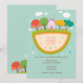 Bekendmaking thuisbeweging Cottage Aankondiging (Voorkant / Achterkant)