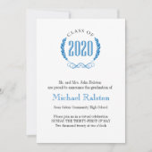 Bekendmaking van Classy Afstuderen Kaart (Voorkant)