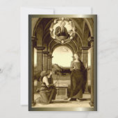 Bekendmaking van de "Blessed Virgin Mary" (Voorkant)