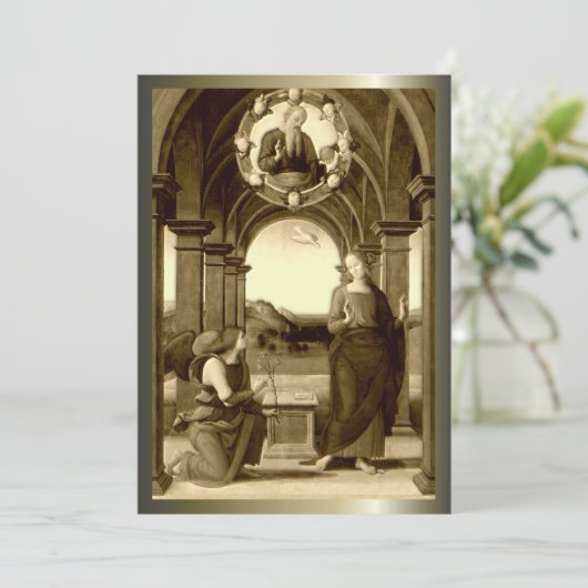 Bekendmaking van de "Blessed Virgin Mary" (Staand voorkant)