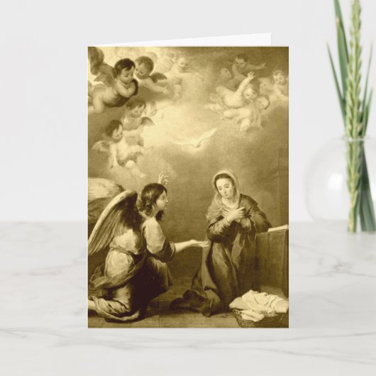 Bekendmaking van de "Blessed Virgin Mary" Aankondiging (Voorkant)