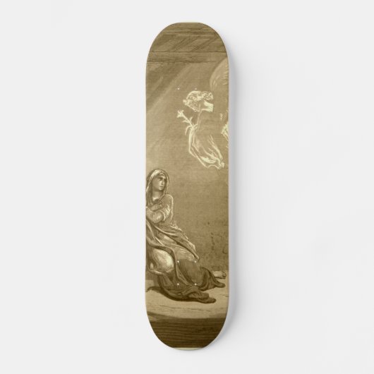 Bekendmaking van de "Blessed Virgin Mary" Skateboard (Voorkant)