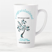 Bekendmaking van de boomstructuur van de grootmoed latte mok (Rechts)