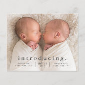 Bekendmaking van de budgettaire minimale tweelingf (Voorkant)