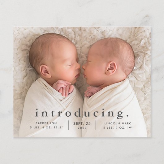 Bekendmaking van de budgettaire minimale tweelingf (Voorkant)