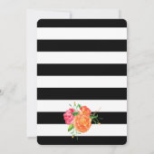 Bekendmaking van de geboorte van Bright Waterverf  Aankondiging (Achterkant)