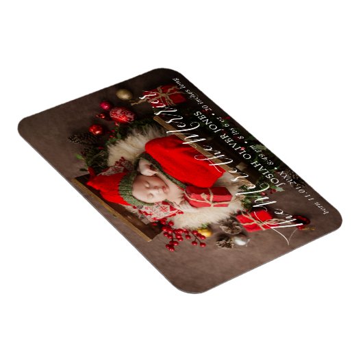 Bekendmaking van de geboorte van de kerstfeestdag  magneet (Rechterzijde)