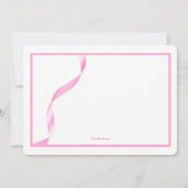 Bekendmaking van de geboorte van drie-fotomeisjes aankondiging (Achterkant)