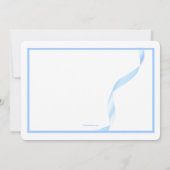 Bekendmaking van de geboorte van drie-foto's van o aankondiging (Achterkant)