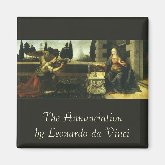 Bekendmaking van de Heer door Leonardo da Vinci Magneet (Voorkant)