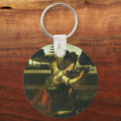Bekendmaking van de Heer door Leonardo da Vinci Sleutelhanger (Voorkant)