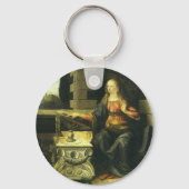 Bekendmaking van de Heer door Leonardo da Vinci Sleutelhanger (Achterkant)