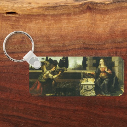 Bekendmaking van de Heer door Leonardo da Vinci Sleutelhanger (Achterkant)