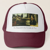 Bekendmaking van de Heer door Leonardo da Vinci Trucker Pet (Voorkant)