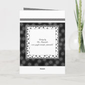 Bekendmaking van de kat-herdenking - Pet-verlies Aankondiging (Achterkant)